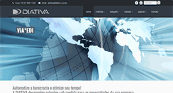 Desktop Screenshot of diativa.com.br
